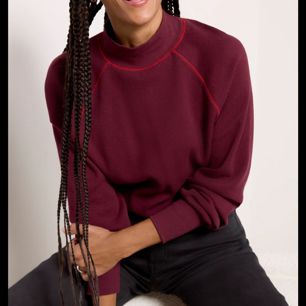 Michael Stars Laney Mock Neck Thermal
